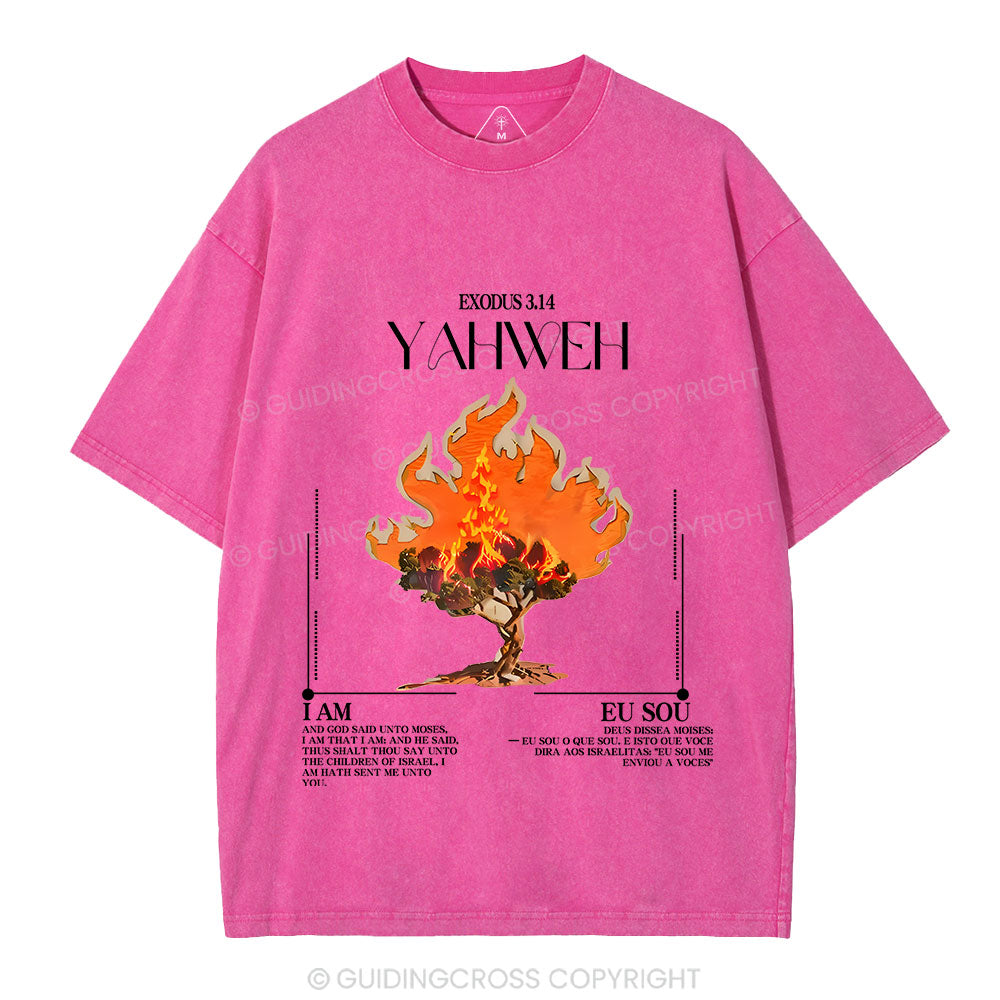 YAHWEH Christian Washed T-Shirt