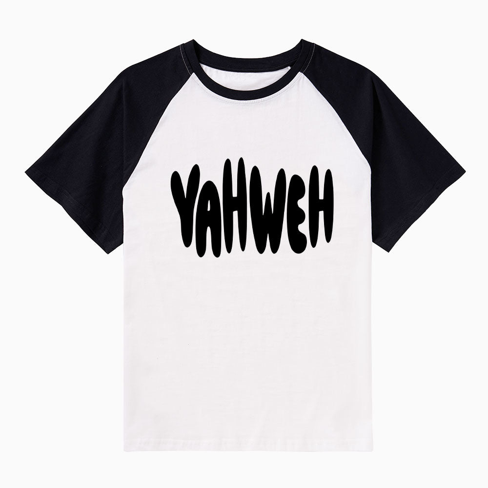 YAHWEH Christian Raglan Sleeve T-Shirt