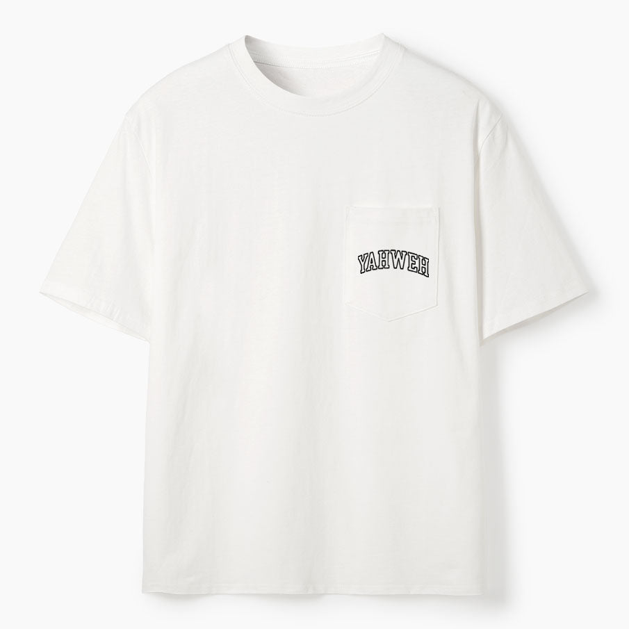 YAHWEH Christian Unisex Pocket T-Shirt