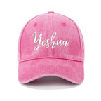 YESHUA Christian Washed Hat