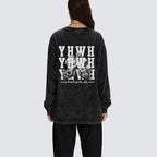 YHWH Washed Long Sleeve T-Shirt