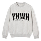 YHWH Christian Fleece Sweatshirt