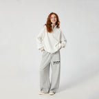 YHWH Christian Minimalist Knit Barrel Sweatpants