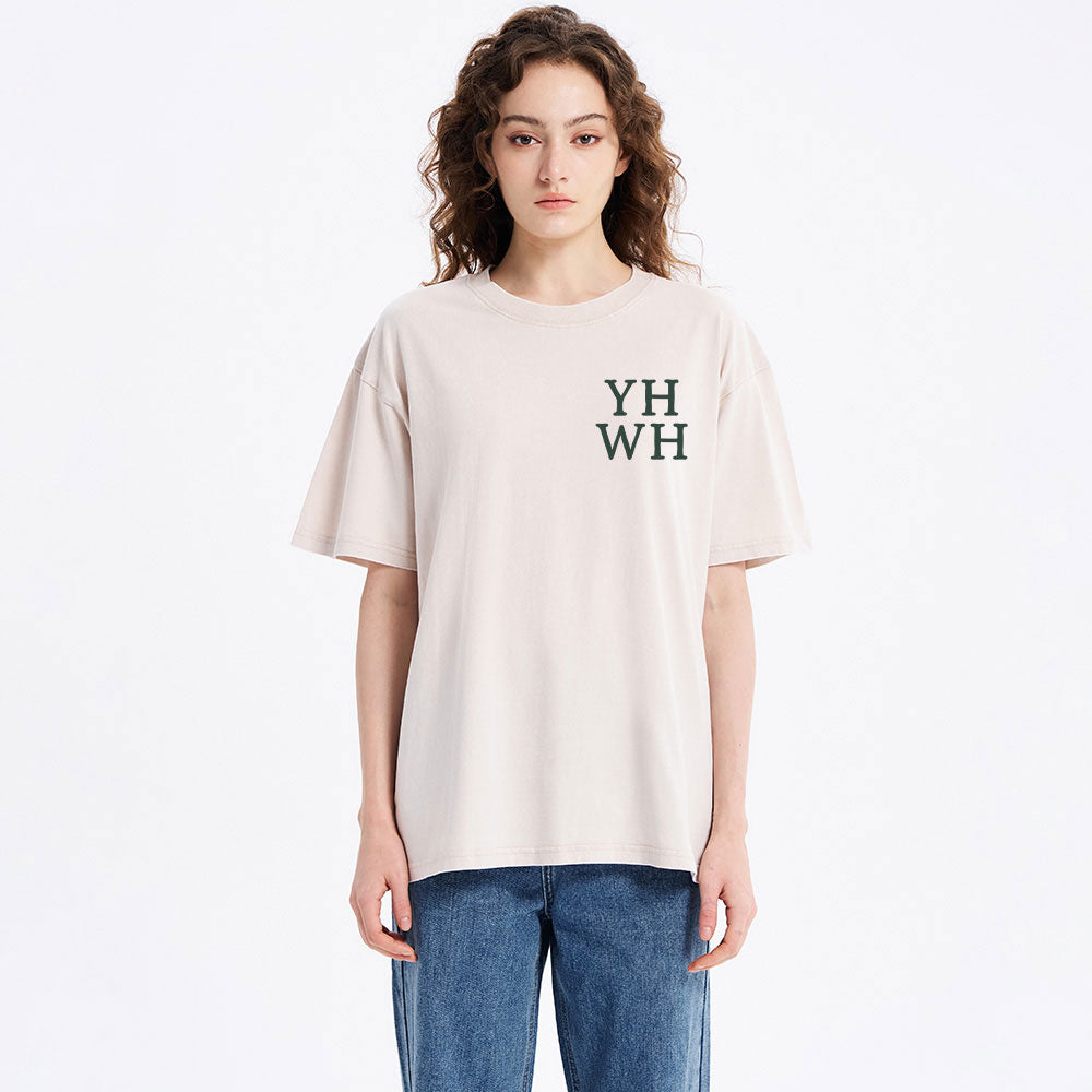 YHWH Christian Washed T-Shirt