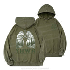 YHWH Christian Washed Hoodie