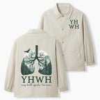 YHWH Every Breath Speaks His Name Christian Coach Jacket