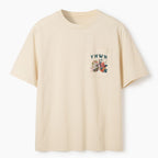 YHWH Floral Nature Lung Christian Unisex Pocket T-Shirt