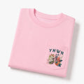 YHWH Floral Nature Lung Christian Unisex Pocket T-Shirt