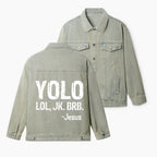 YOLO Christian Denim Jacket