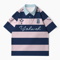 Yahweh Stripes Christian Buttoned Polo Jersey