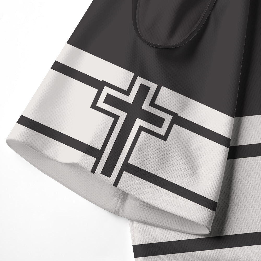 Yahweh The Great I Am Christian Buttoned Polo Jersey