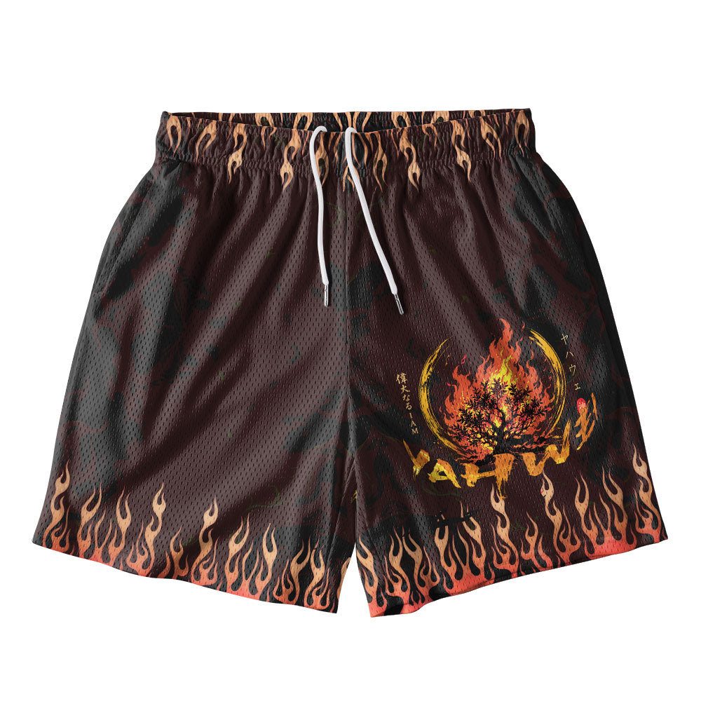 Yahweh The Great I Am Christian Mesh Shorts