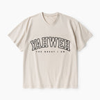 Yahweh The Great I Am Christian Washed V-Neck T-Shirt