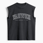 Yahweh The Great I Am Christian Women's Washed Tank Top