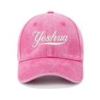 Yeshua Christian Couple Washed Hat