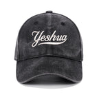 Yeshua Christian Couple Washed Hat