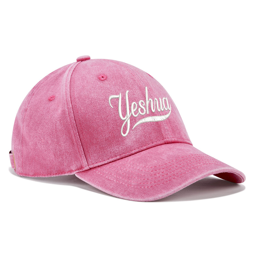 Yeshua Christian Couple Washed Hat