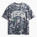 Yeshua Christian Puff Printed Camo T-Shirt