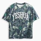Yeshua Christian Puff Printed Camo T-Shirt