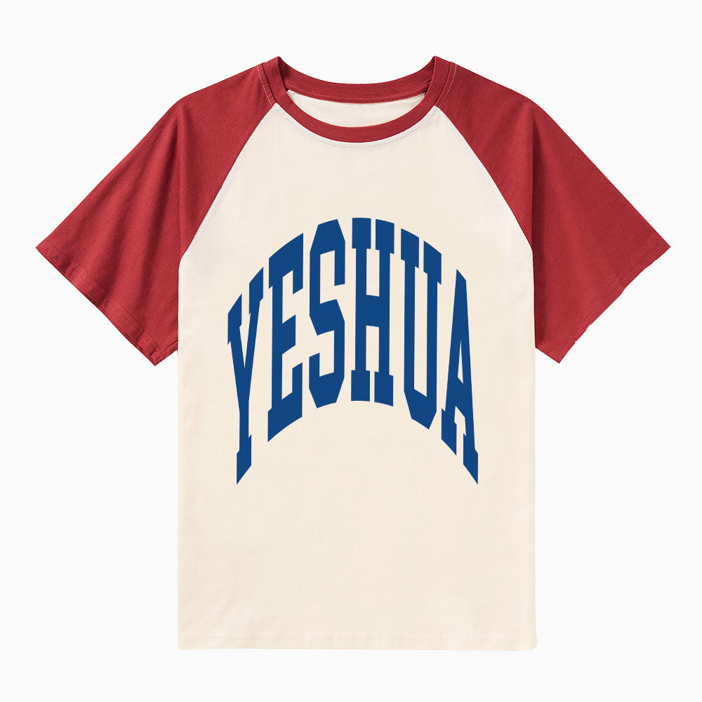 Yeshua Christian Raglan Sleeve T-Shirt
