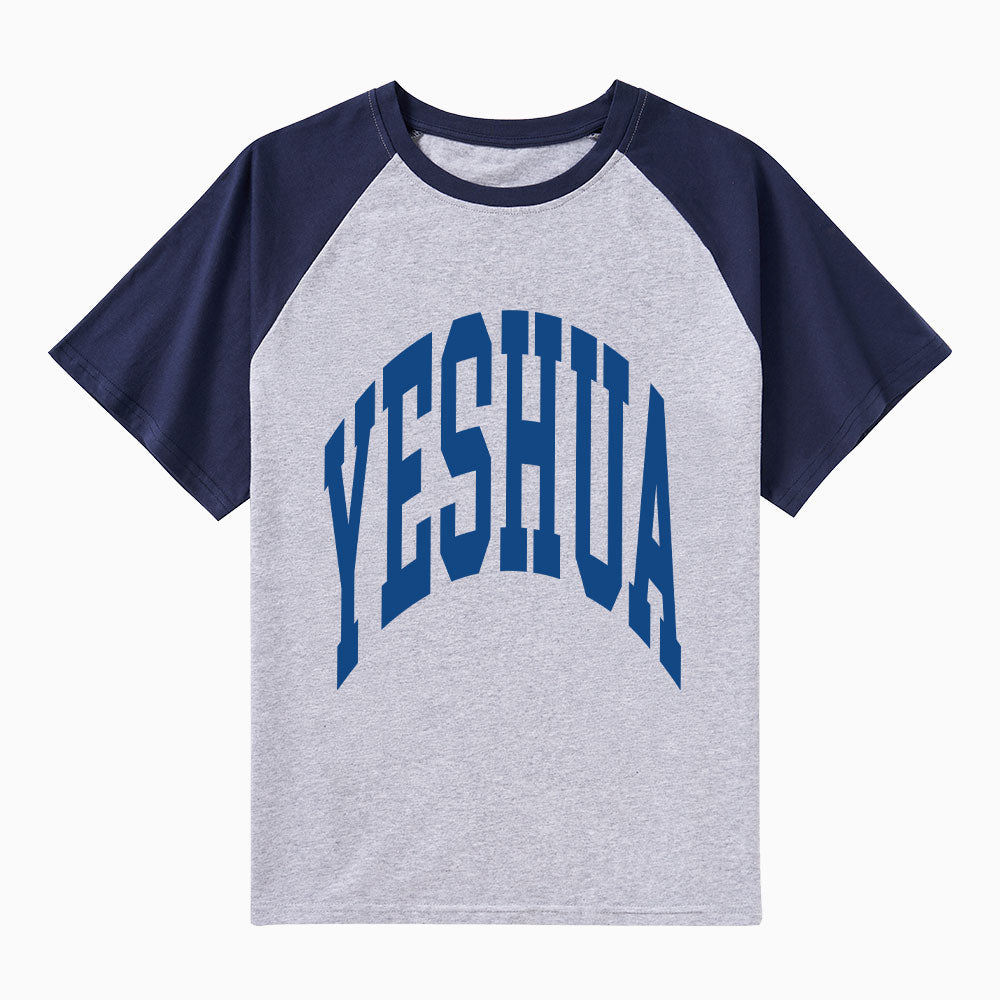 Yeshua Christian Raglan Sleeve T-Shirt
