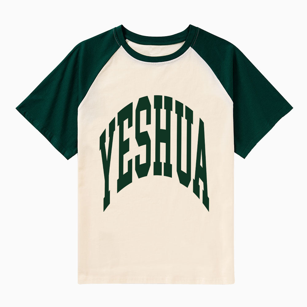 Yeshua Christian Raglan Sleeve T-Shirt