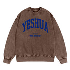 Yeshua Christian Washed Sweatshirt