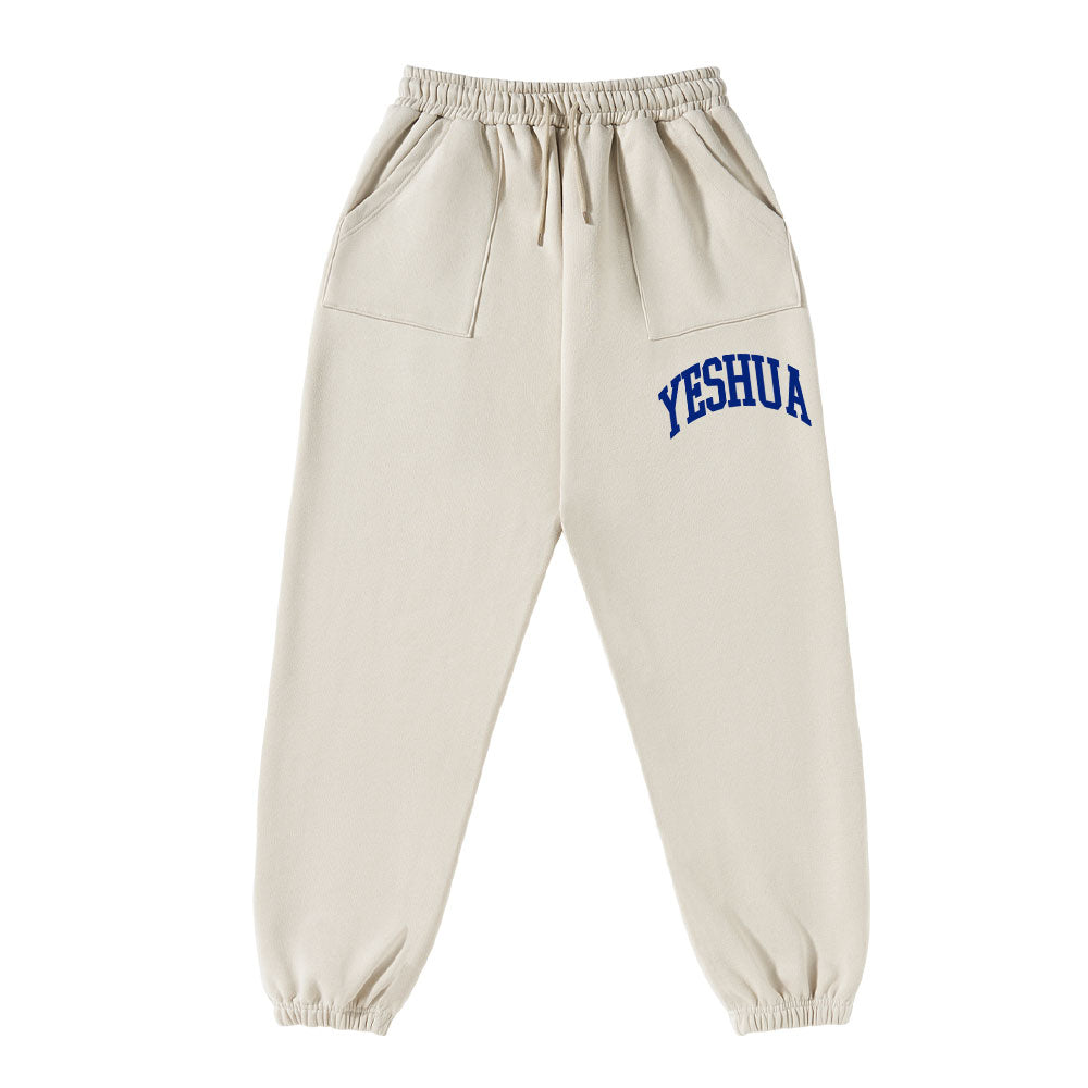 Yeshua He Saves Christian Fleece Sweatpants