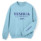 Yeshua Is My Lord And Savior Christian Fleece Sweatshirt