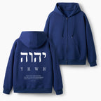 Yhwh This Is My Name Forever Christian Fleece-Lined Full-Zip Hoodie