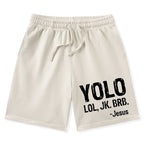 Yolo Christian Washed Shorts