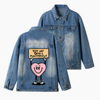You Are God's Masterpiece Christian Denim Jacket