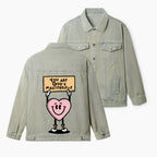 You Are God's Masterpiece Christian Denim Jacket