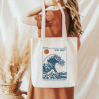 You Are The Salt Of The Earth Christian Canvas Tote Bag