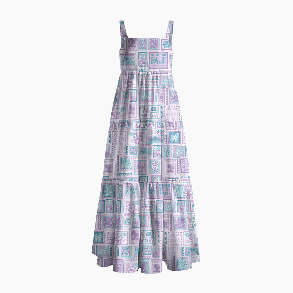 You Are The Salt Of The Earth Christian Maxi Dress