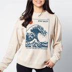 You Are The Salt Of The Earth Christian Washed Sweatshirt