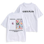 Your Plan And God's Plan Christian Heavy Cotton T-Shirt