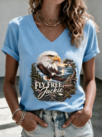 Women's Fly Free Jackie Printed T-shirt
