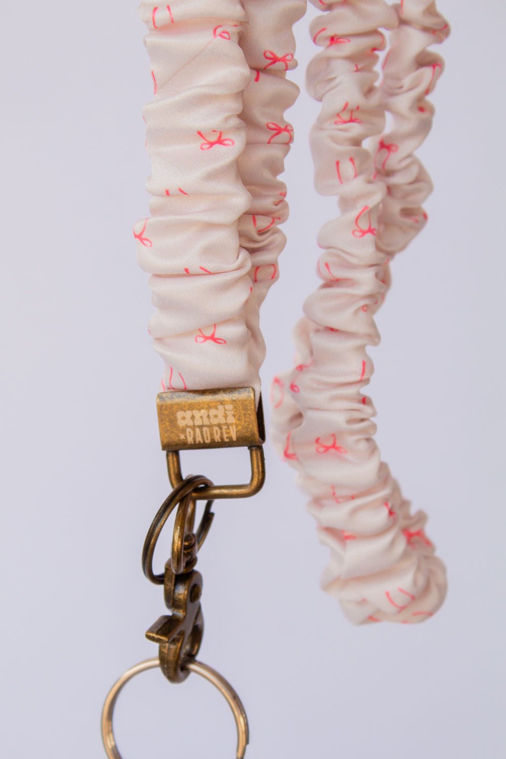 Pink Bows Lanyard