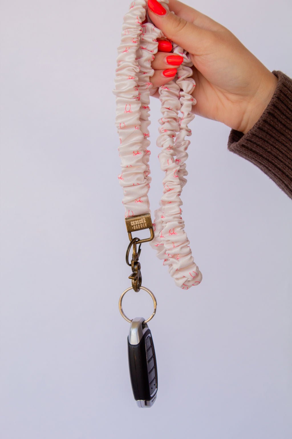 Pink Bows Lanyard