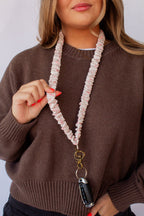 Pink Bows Lanyard