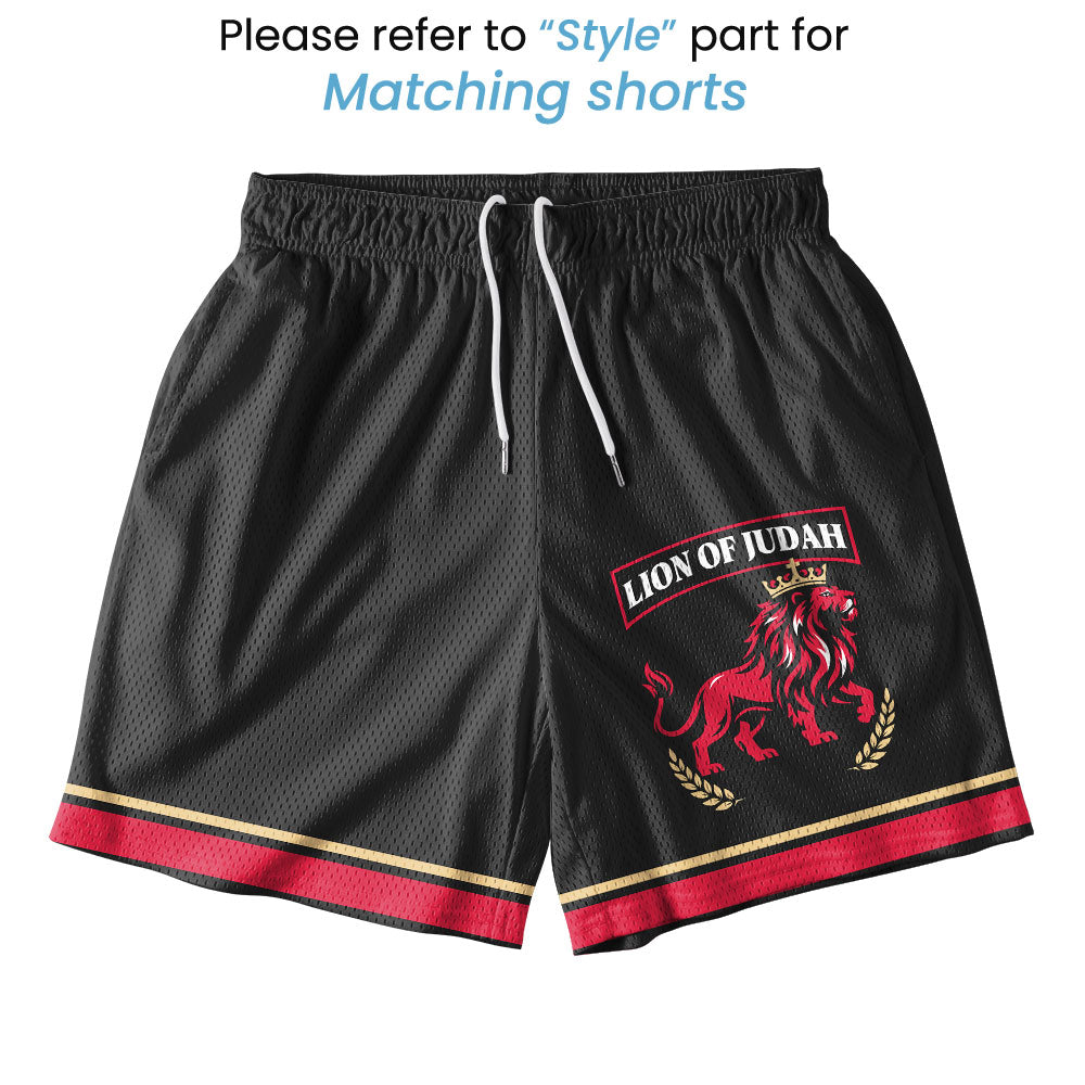 Lion Of Judah Christian Mesh Jersey
