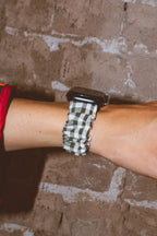 Aspen Green Scrunchie Apple Watchband
