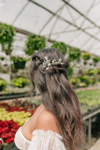 Audrey Comb in Silver