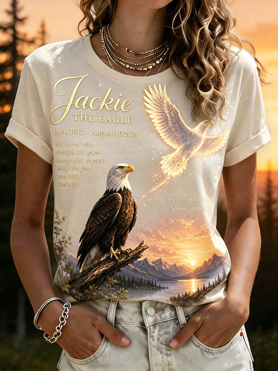 Deepest Condolences To Jackie, May You Rest In Peace. Printed T-Shirt