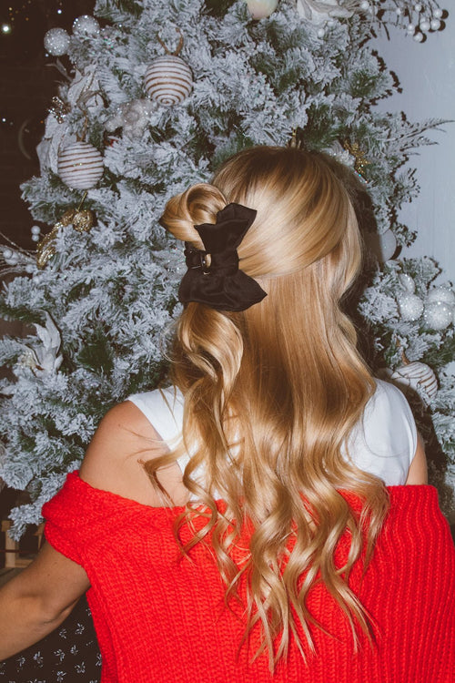 Bailey Satin Bow Claw Clip