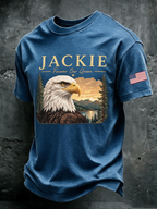 Men'S Jackie & Shadow Print Short-Sleeve T-Shirt