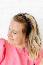 Wide Tooth Hard Headband