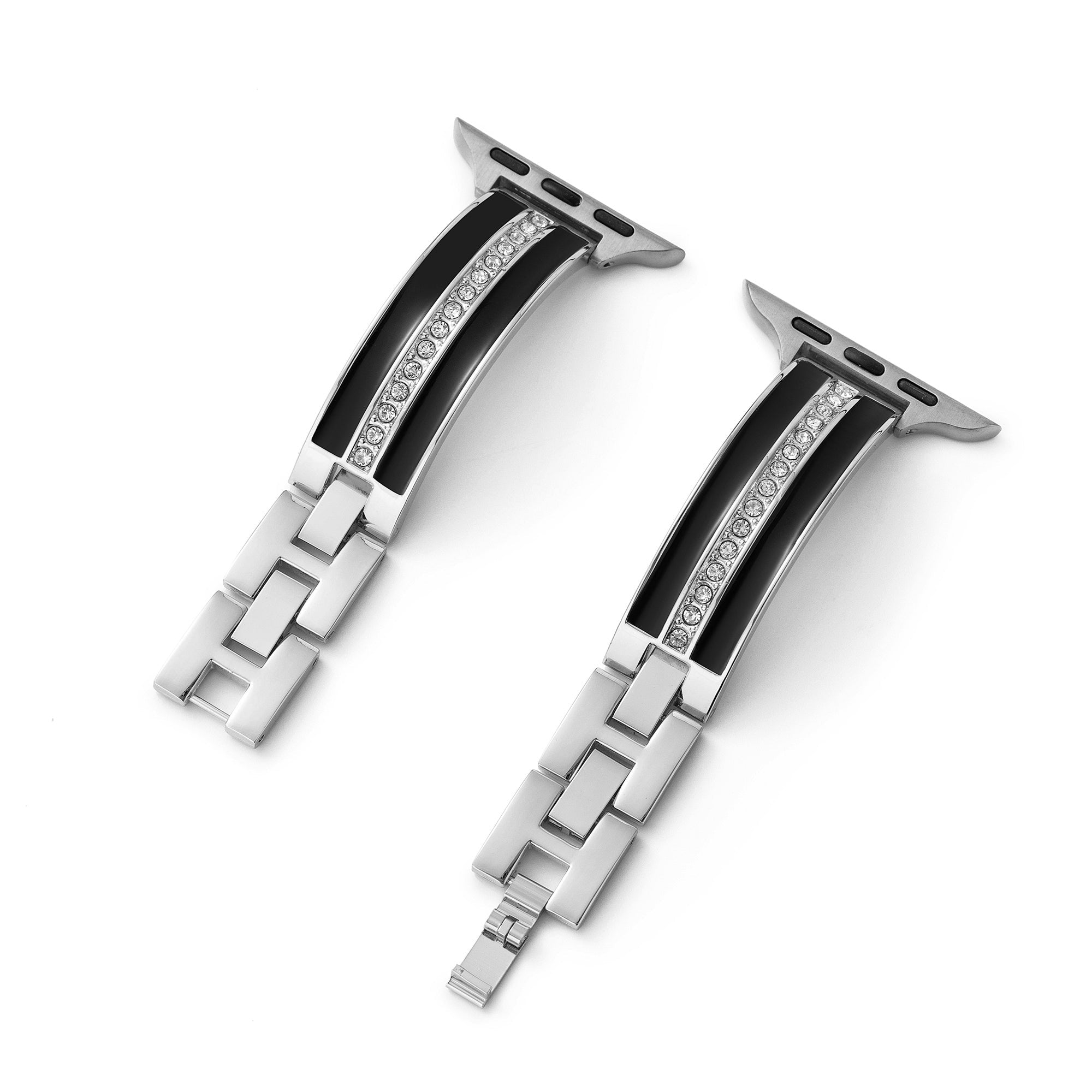 Rhinestone Adorned Classic Watch Band for Apple Watch