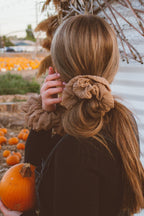 Brown Sugar Jumbo Scrunchie